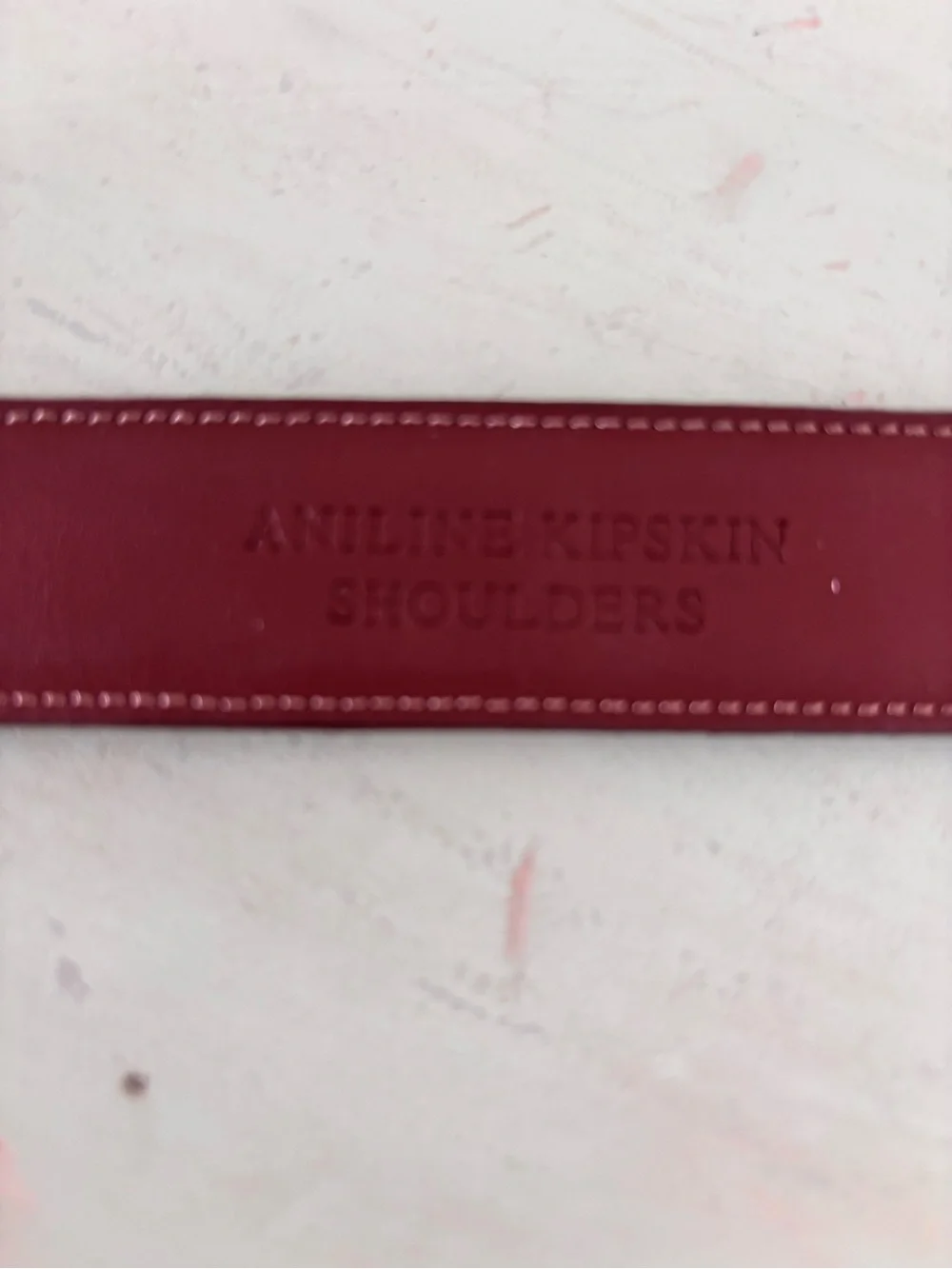 Torino Leather Co Men’s Brown Aniline Kipskin Dress Belt Size 42 USA